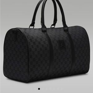 Jordan Black Duffel Bag